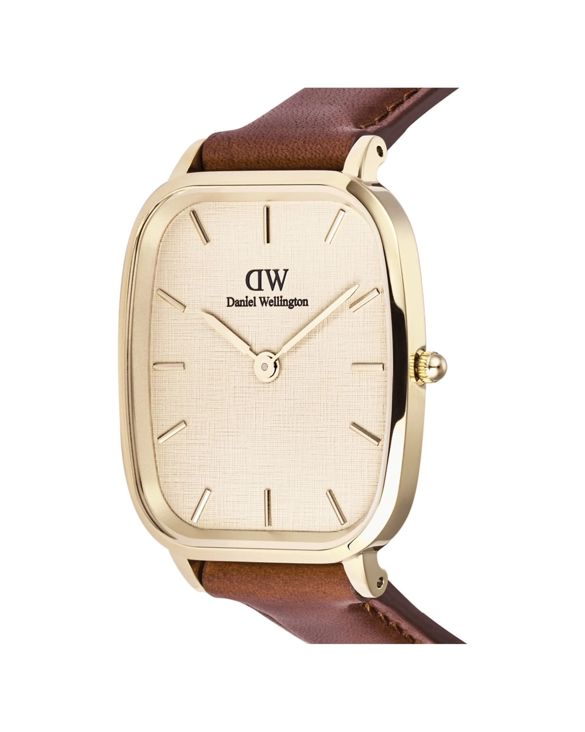 2 Daniel Wellington Marlon St Mawes Gold Linen Watch 32x36.5mm, 2 of 5