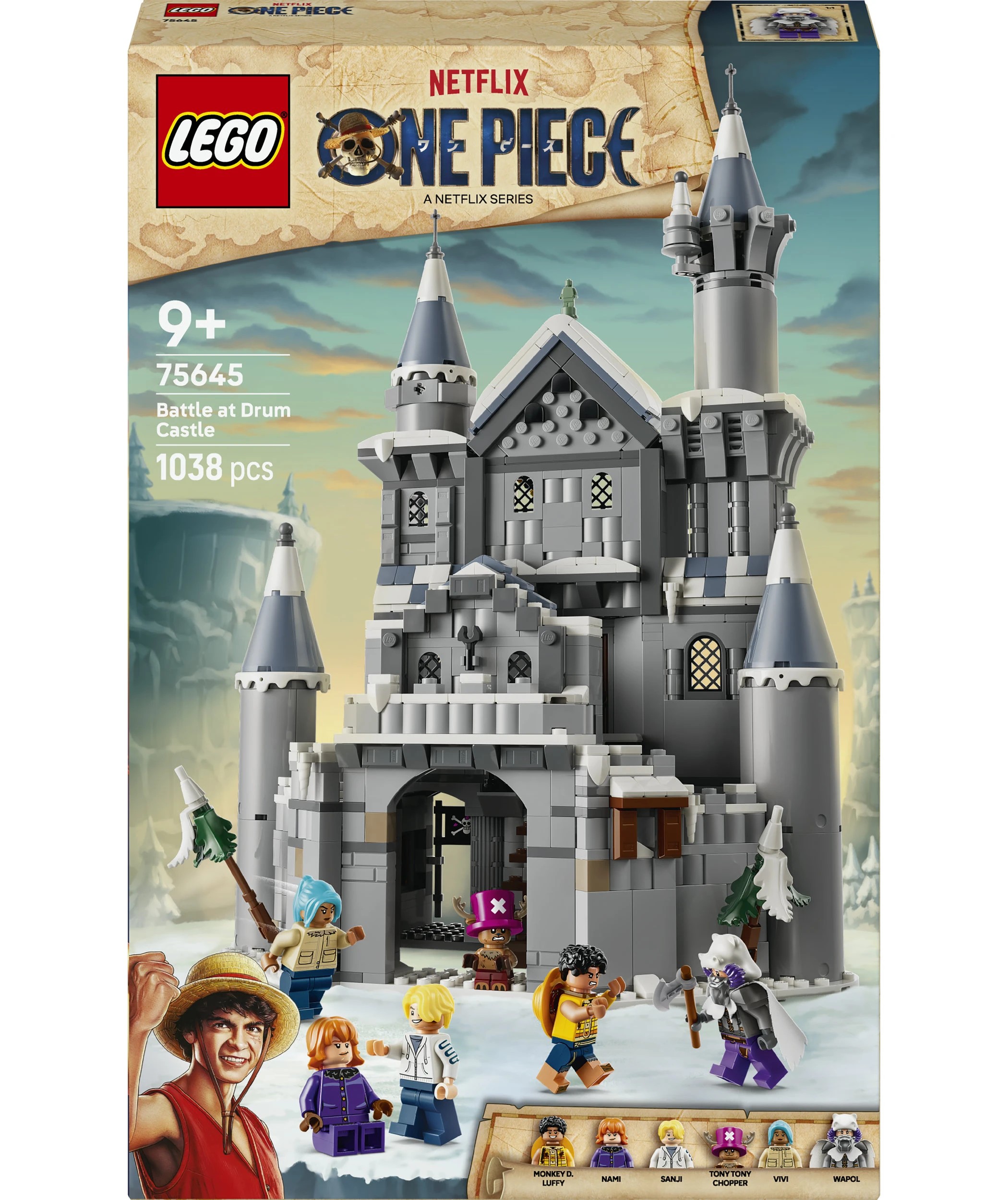 1 LEGO ONE PIECE Battle at Drum Castle 75645, 1 of 10