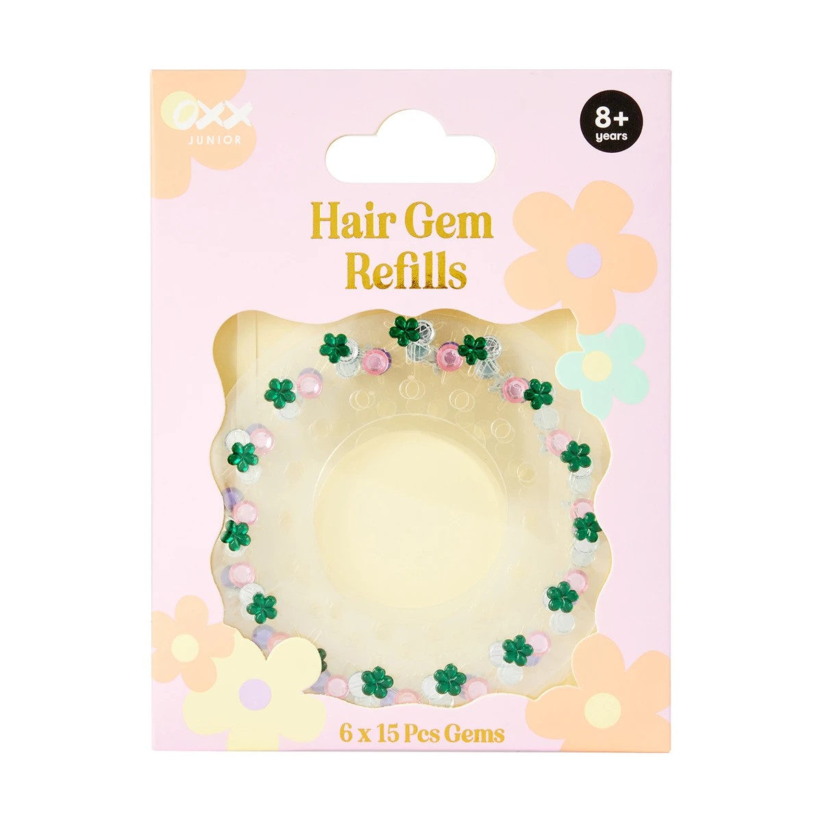 1 OXX Junior 6 Piece Hair Gem Refills, 1 of 10