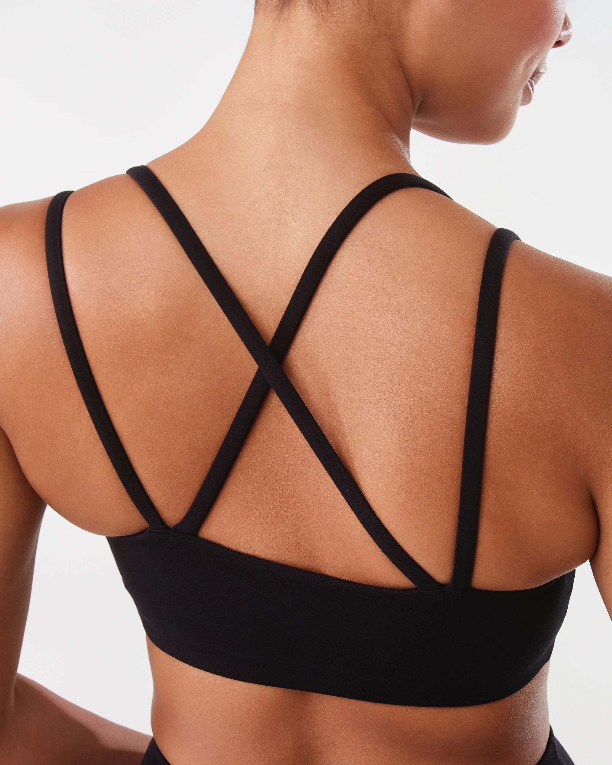 8 Everlast Womens Strappy Crop Top Black, 8 of 9