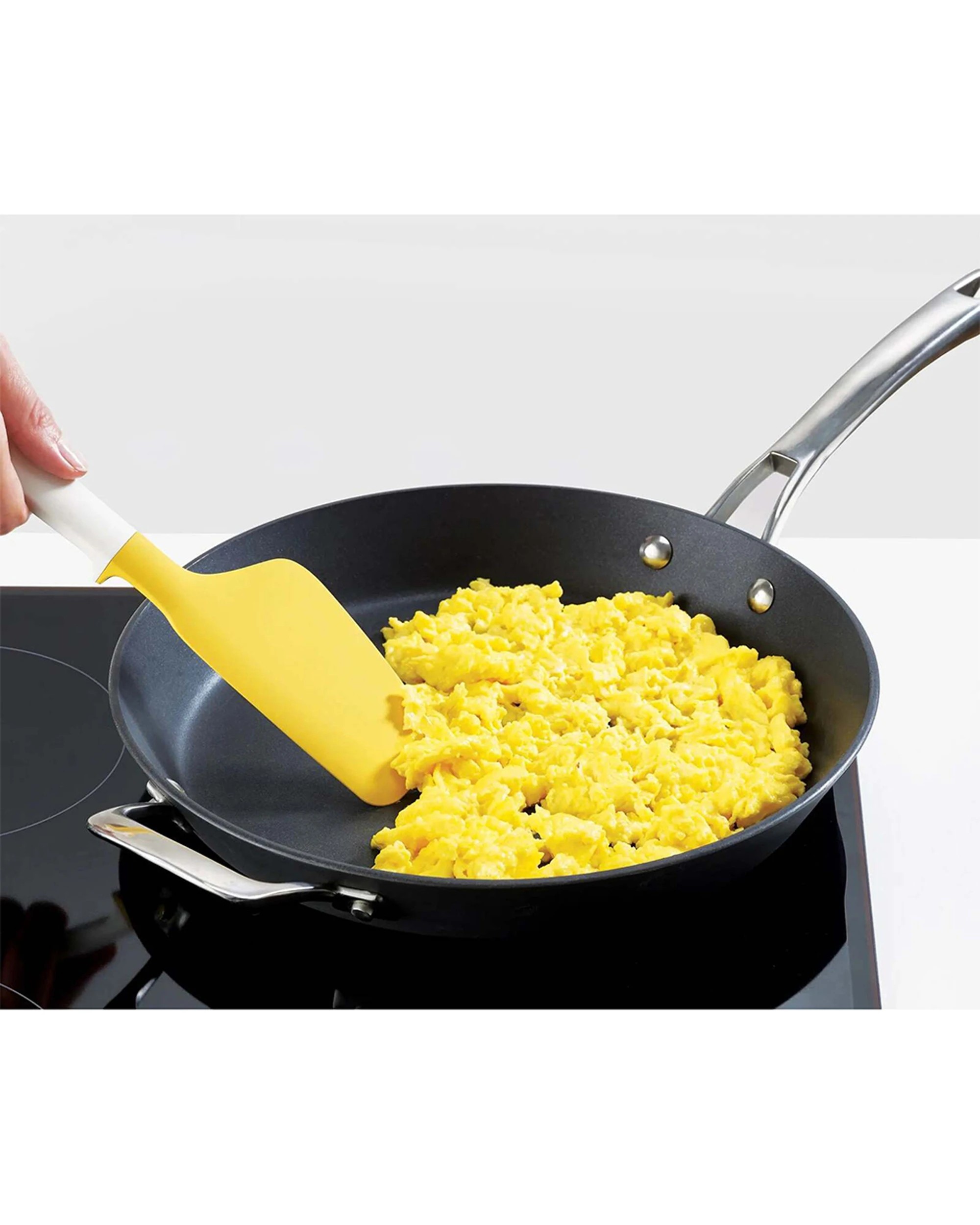 3 Joseph Joseph Elevate Silicone Egg Spatula Function Heat Resistant - Multi, 3 of 4