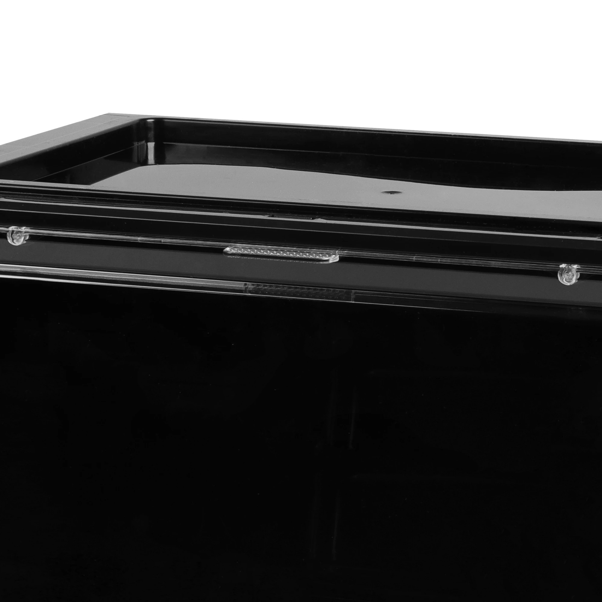 5 Stacked Shoe Box Acrylic Sneaker Display Case Magnetic Door Anti-oxidation, 5 of 8