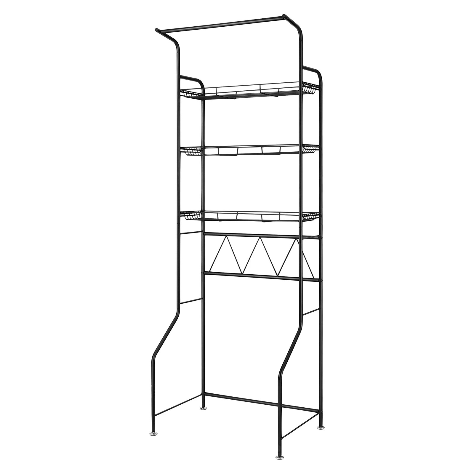 4 Ausway 3-Tier Steel Freestanding Bathroom Rack, 4 of 7