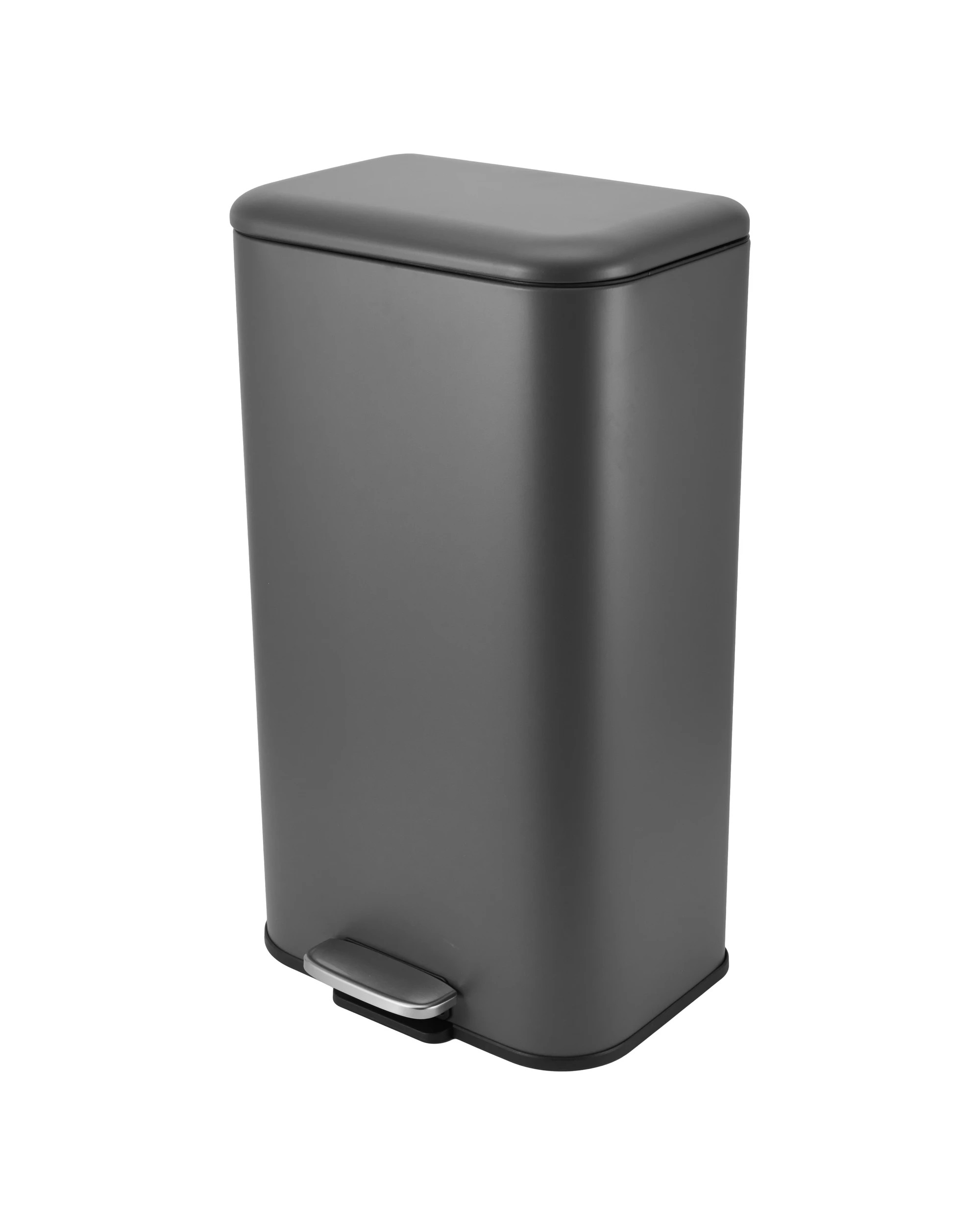 1 30L Pedal Bin - Grey, 1 of 8