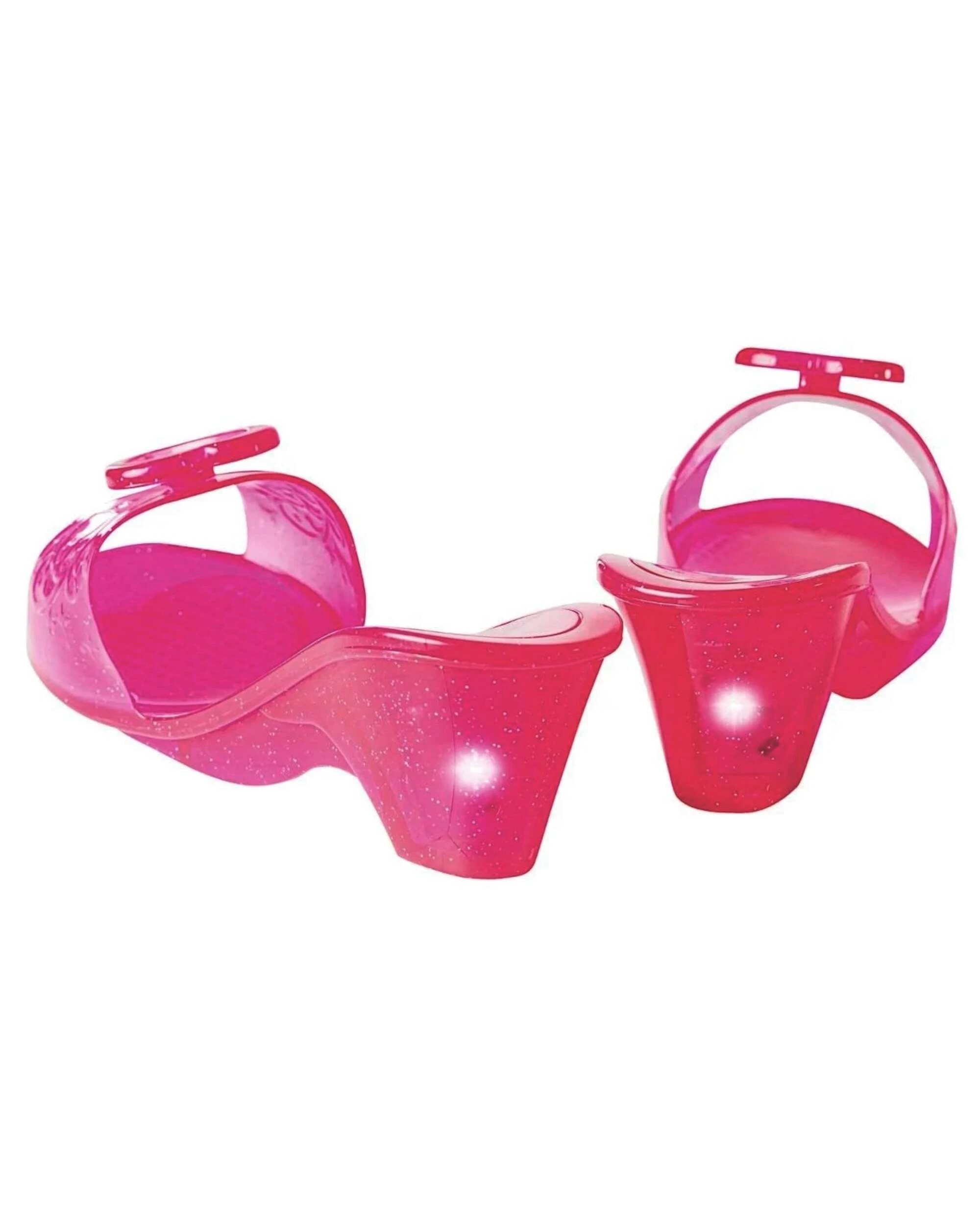2 Rubies Sleeping Beauty Light Up Jelly Shoes - One Size - Pink, 2 of 4