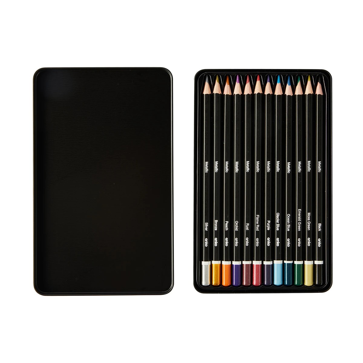 2 12 Pack Metallic Pencils, 2 of 5