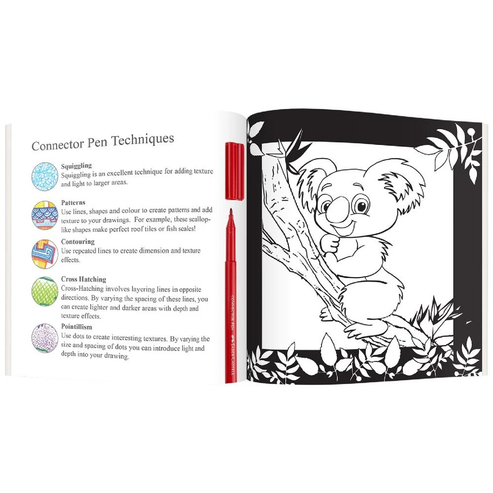 4 Faber Castell Creative Art Colour Set With Pencil Case 30 Pack, 4 of 5