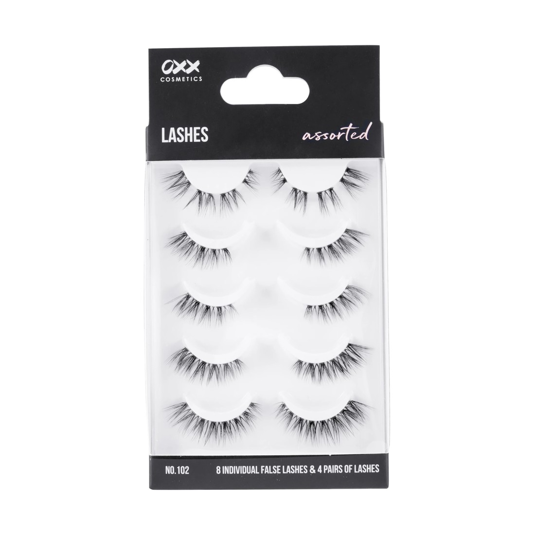 1 OXX Cosmetics Assorted False Lashes - No. 102, 1 of 5