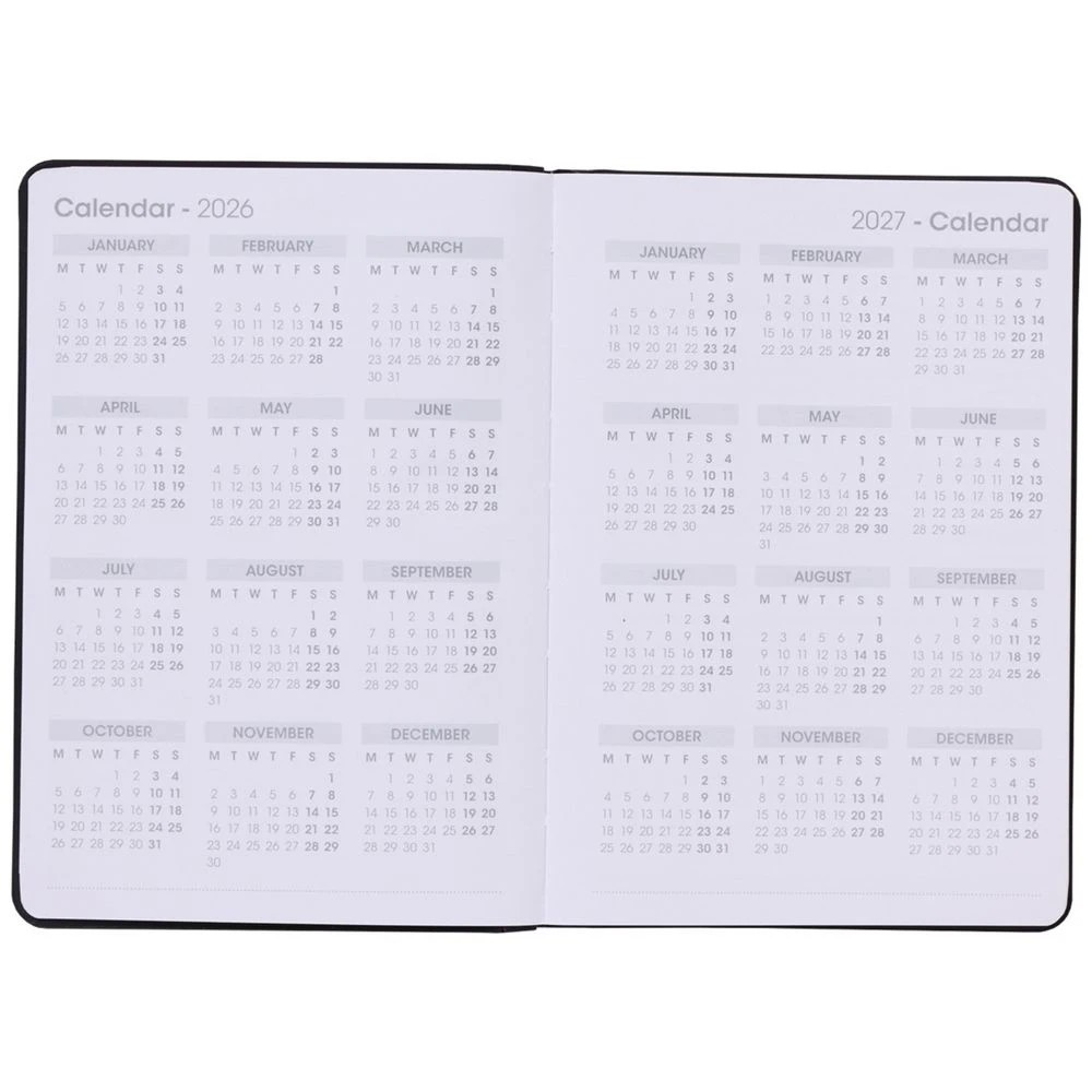 4 Otto A5 Week To View Diary FY26/27 with Pen Navy, 4 of 7