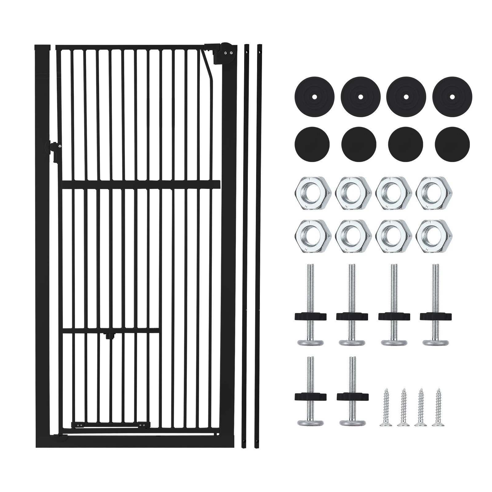 4 Pet Scene Pet Safety Gate Dog Cat Security Extra Tall Retractable, 4 of 7