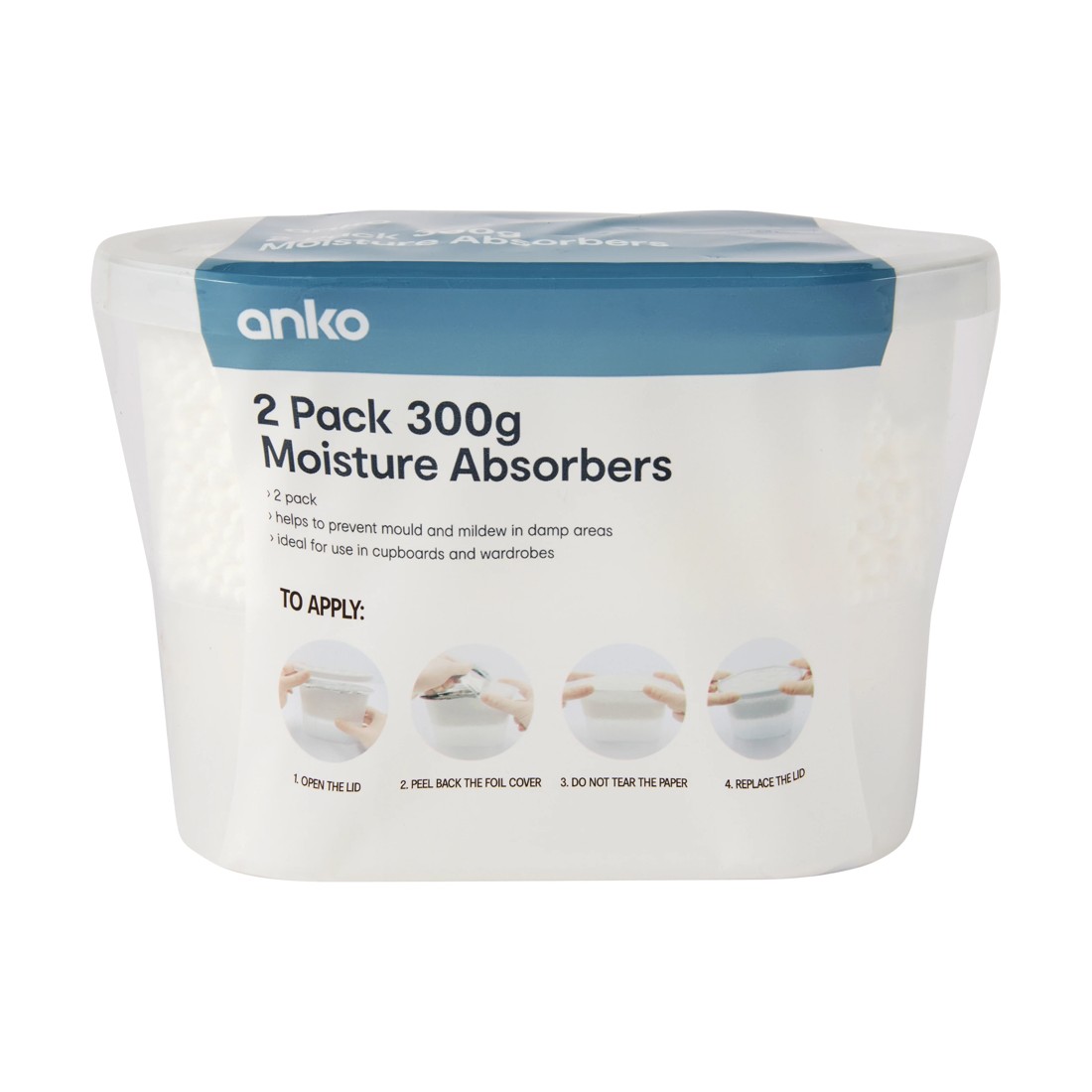 1 2 Pack 300g Moisture Absorbers, 1 of 7