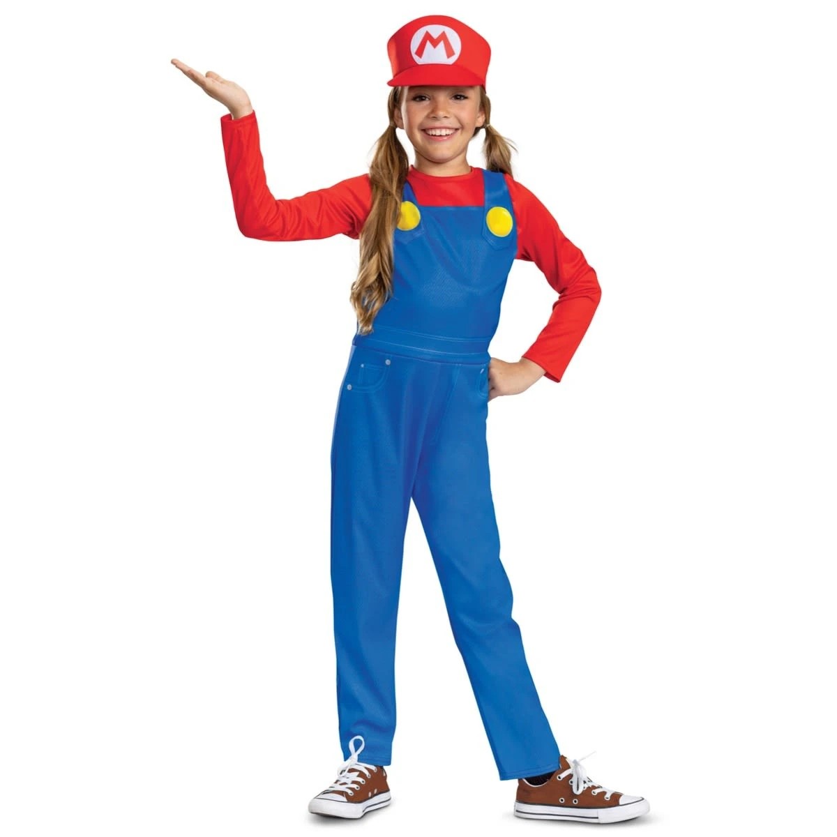 1 2 Piece Super Mario Child Costume - Ages 4+, 1 of 3