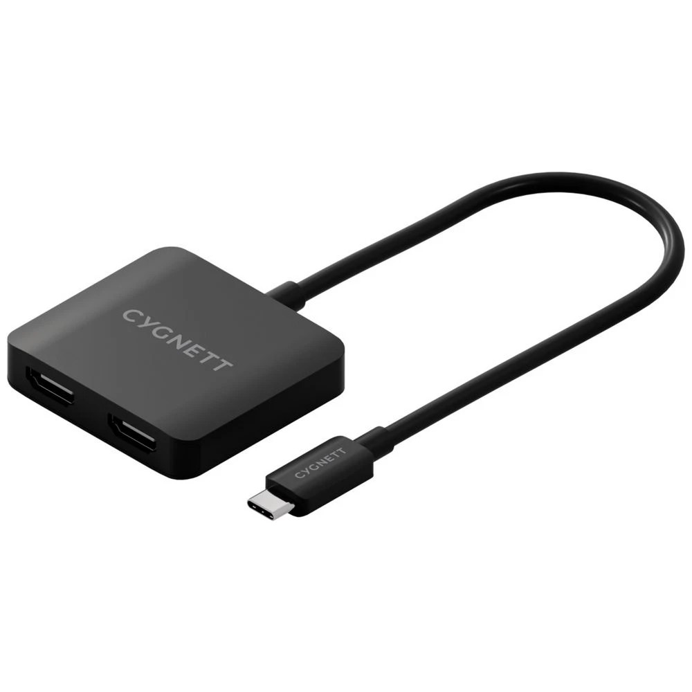 1 Cygnett 2-in-1 USB-C to Dual HDMI Hub, 1 of 5