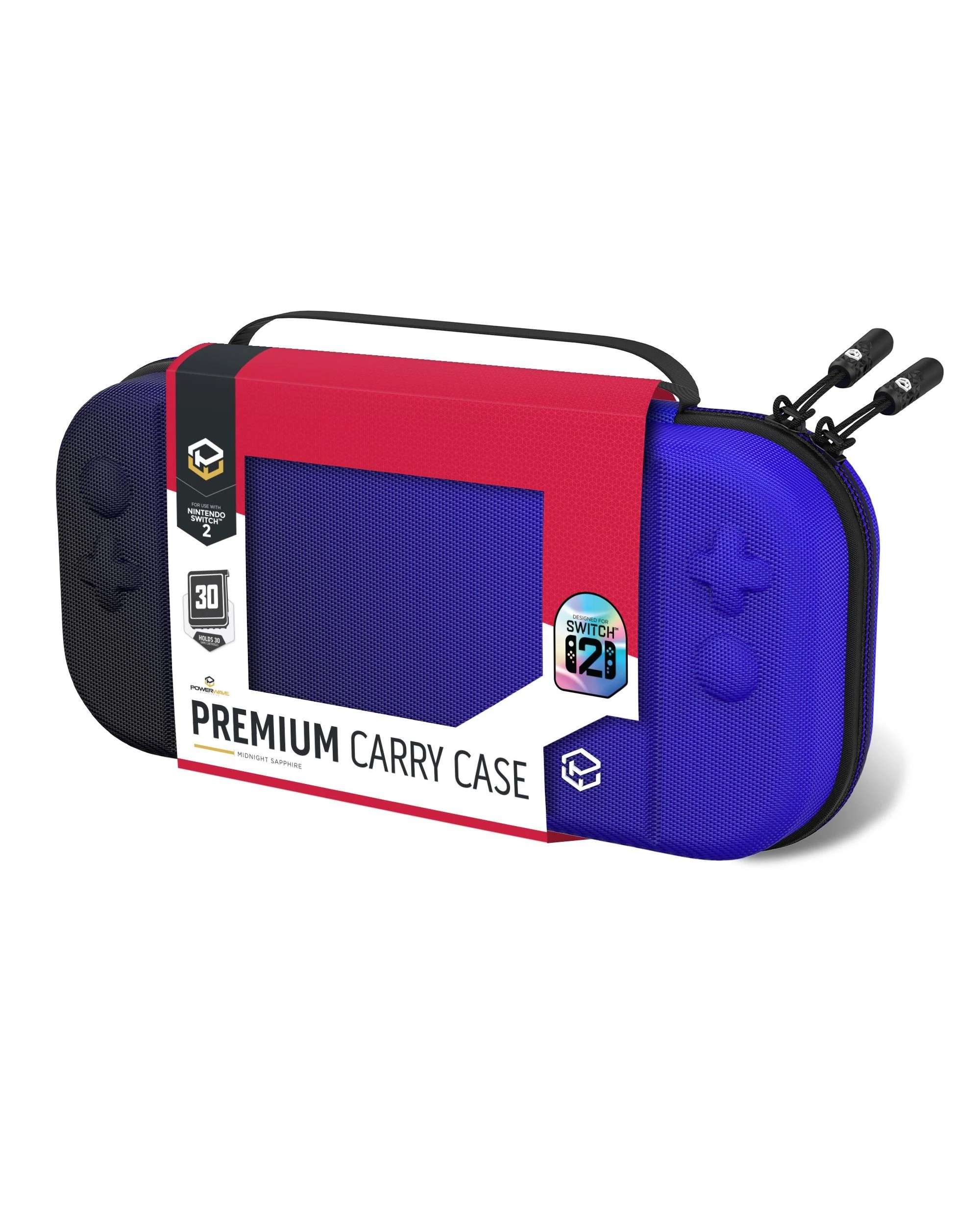 1 Powerwave Premium Carry Case Midnight Sapphire for Nintendo Switch 2 - Blue, 1 of 6