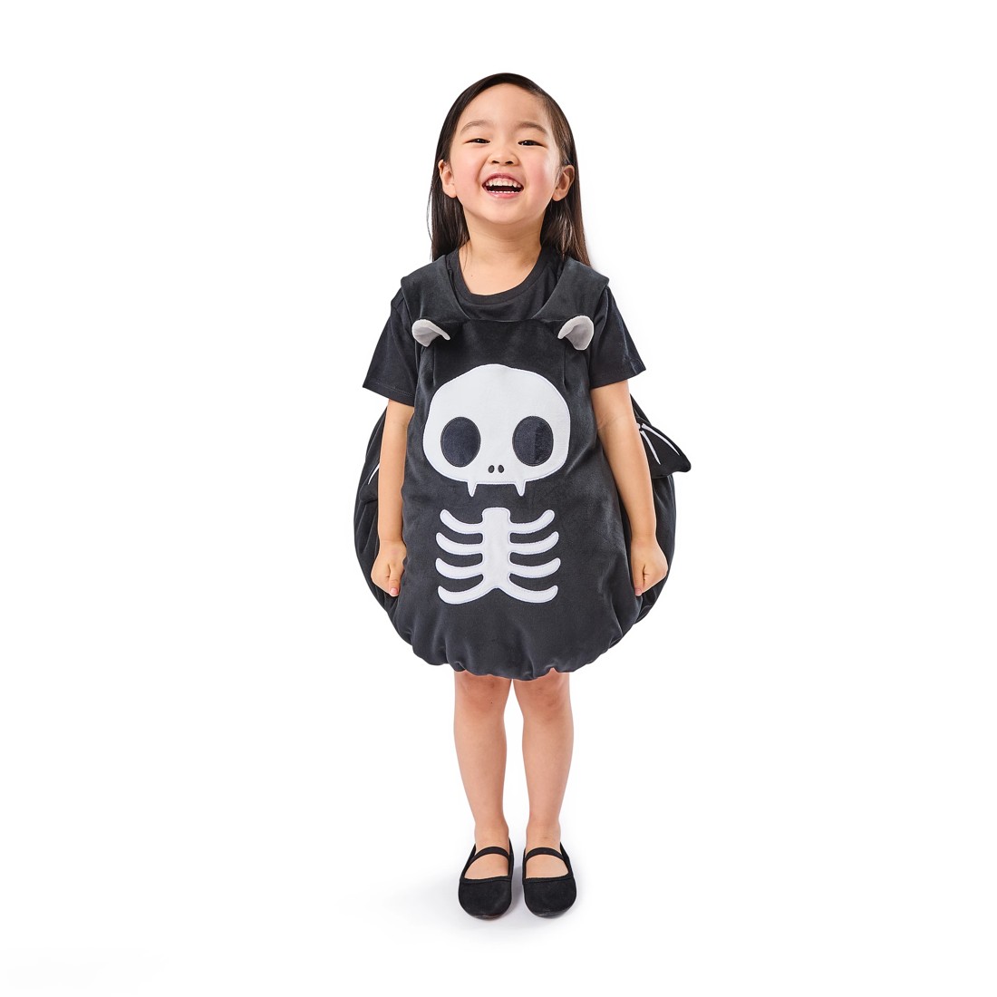 2 Squishy Vest Skeleton Bat Costume - Ages 4+, 2 of 8