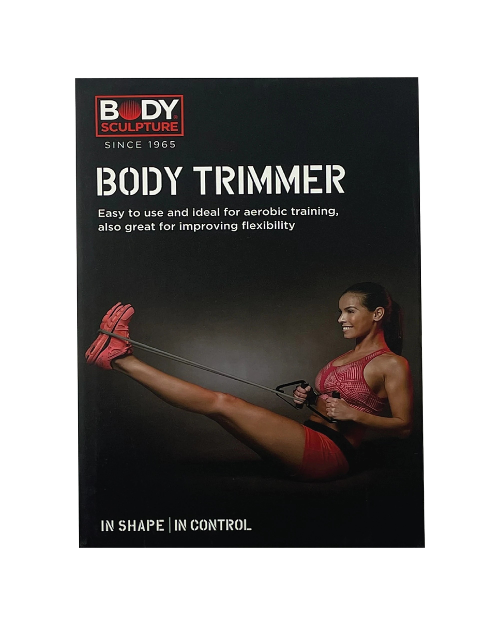 1 Body Sculpture Pilates Band With Handles 122cm Resistance Strength Training - Multi, 1 of 1