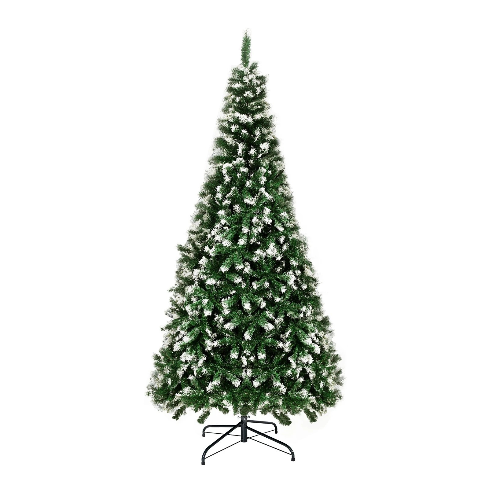 1 Tinseltown Christmas Tree 2.4M 8FT Xmas Trees Snowy Decorations 1400 Tips - Green, 1 of 8