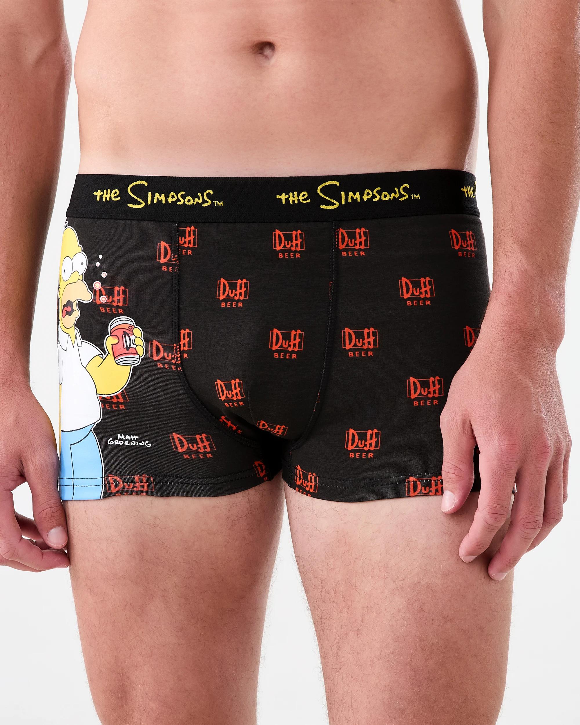 4 3 Pack Simpsons License Trunks Smpson W26, 4 of 9