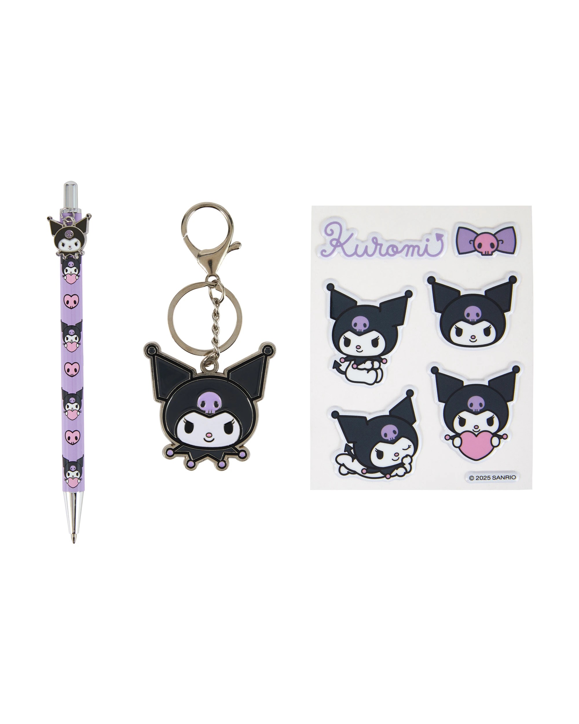3 Kuromi Journal Stationery Set, 3 of 9