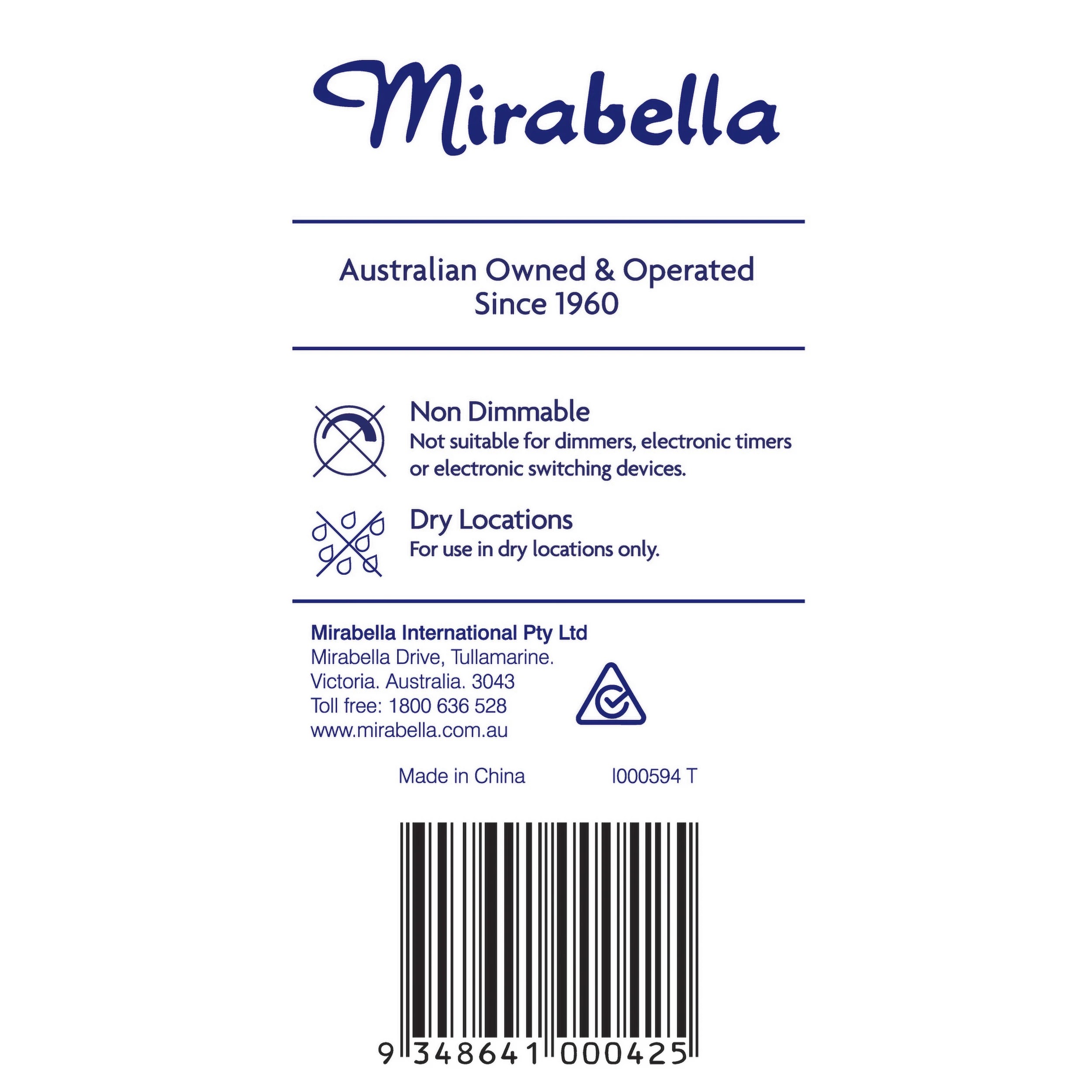 4 Mirabella E27 5.5W LED Warm White GLS Bulb, 4 of 6