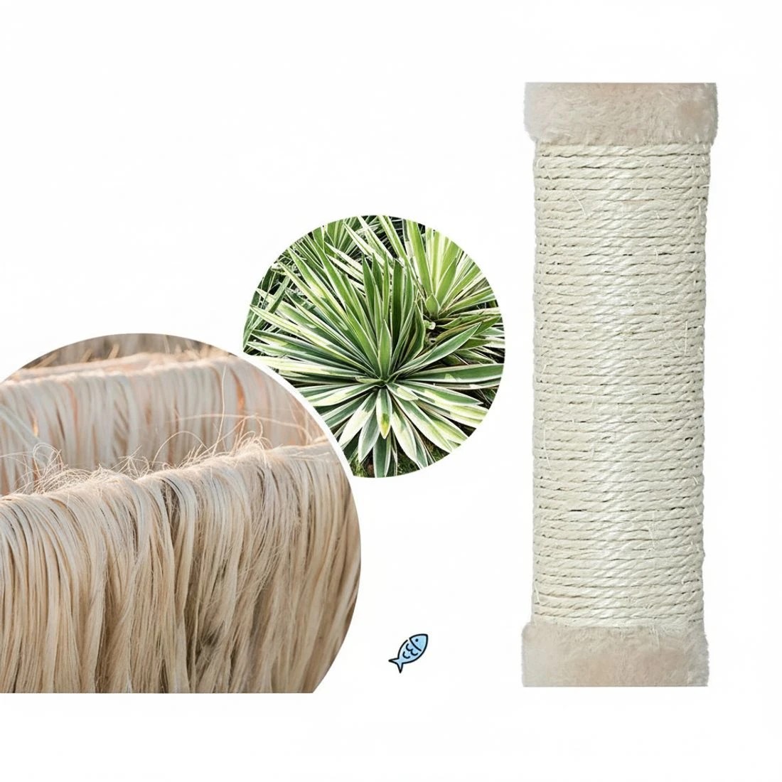 5 i.Pet Cat Tree 110cm Tower Scratching Post Scratcher Wood Condo House Bed Toys - Multi, 5 of 5