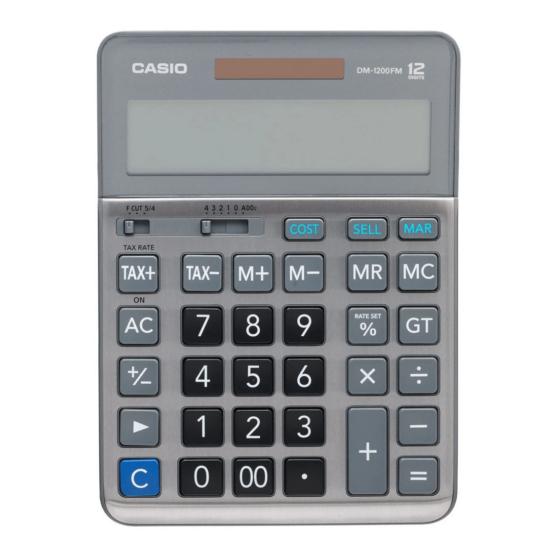 1 Casio DM-1200FM Desktop Calculator, 1 of 4
