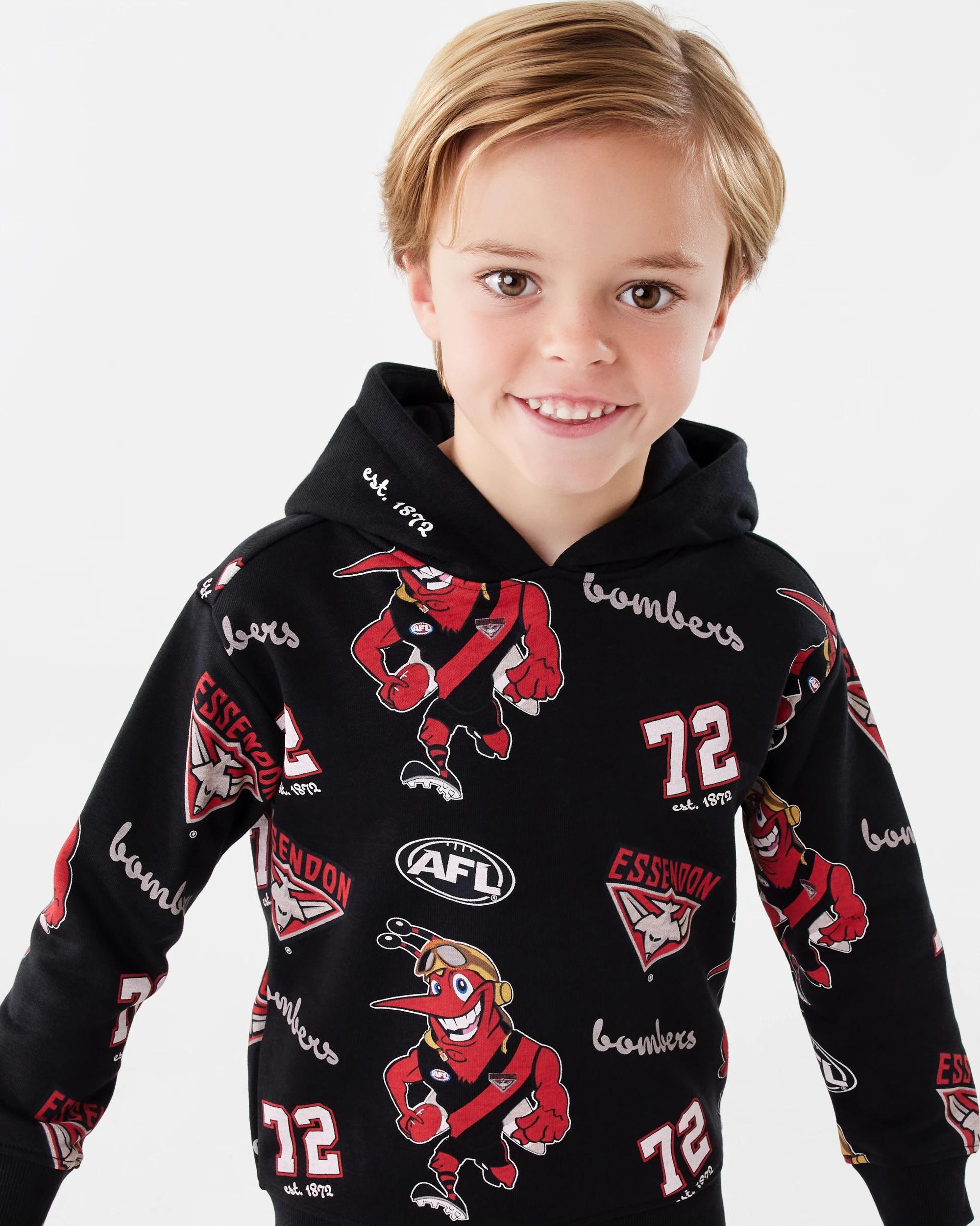 4 Official AFL Kids Hoodie Essendon, 4 of 10