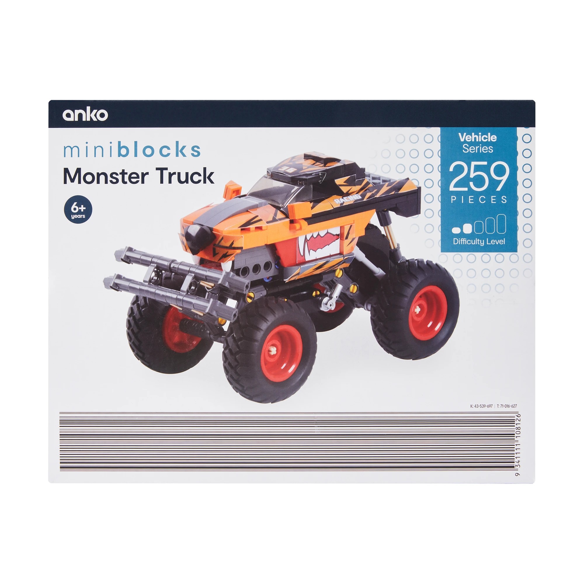 2 259 Piece Mini Blocks Vehicle Series: Monster Truck, 2 of 2