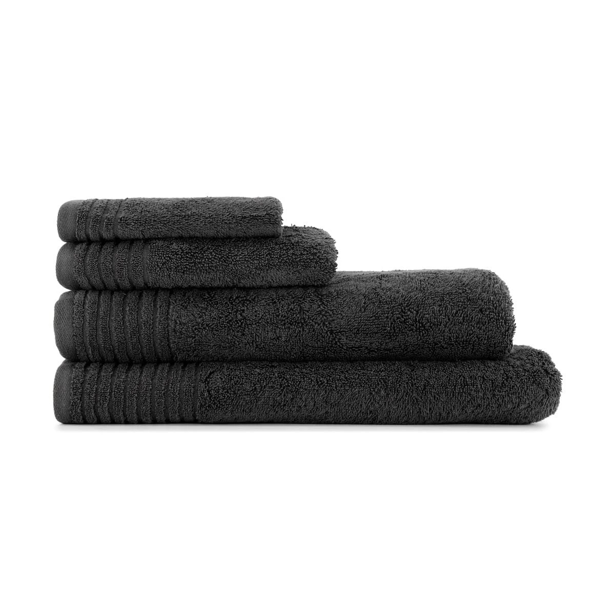6 Edan Cotton Bath Towel - Grey, 6 of 6