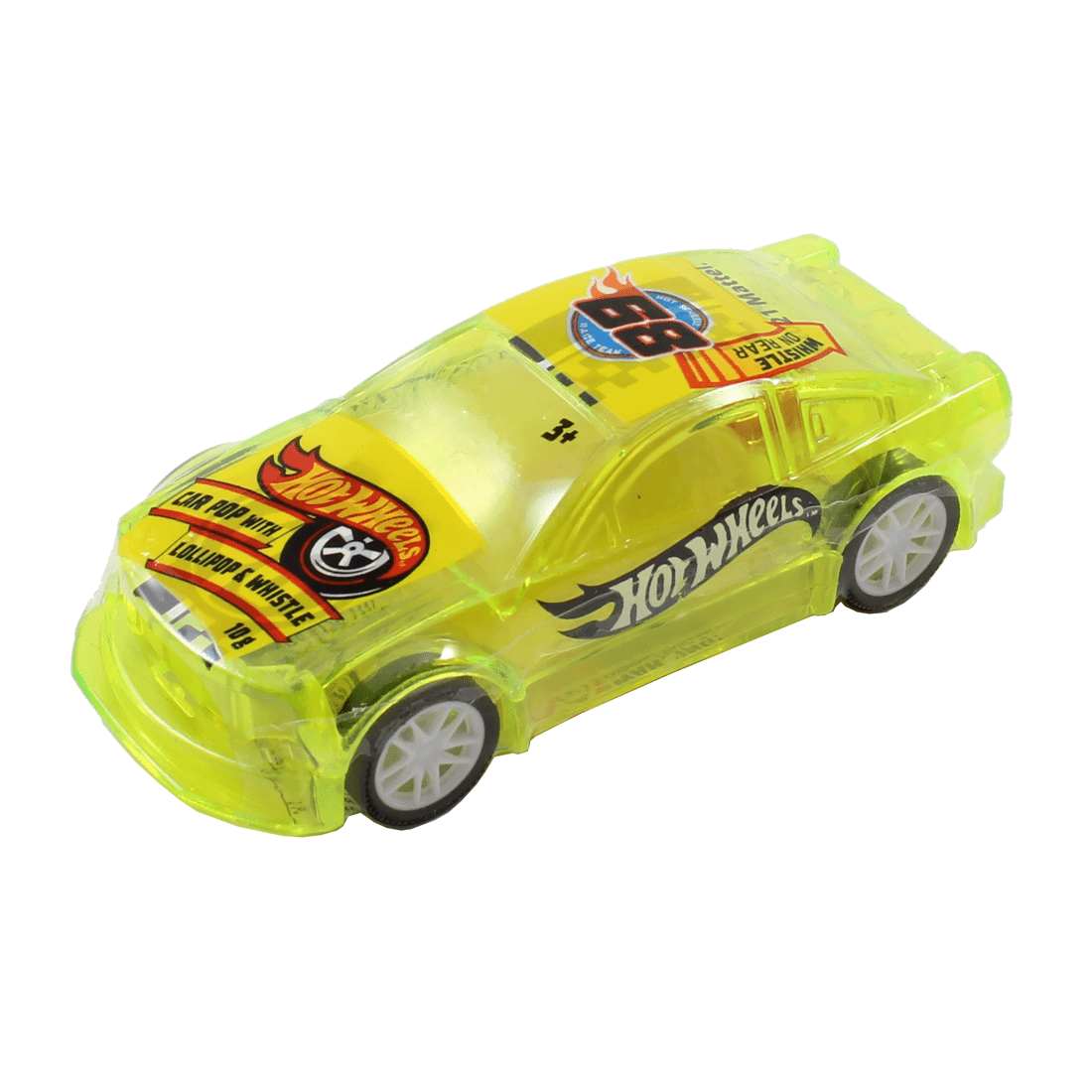 9 Park Avenue Hot Wheels 10 Pack Car Pops With Lollipop & Whistle 100g - Assorted, 9 of 10