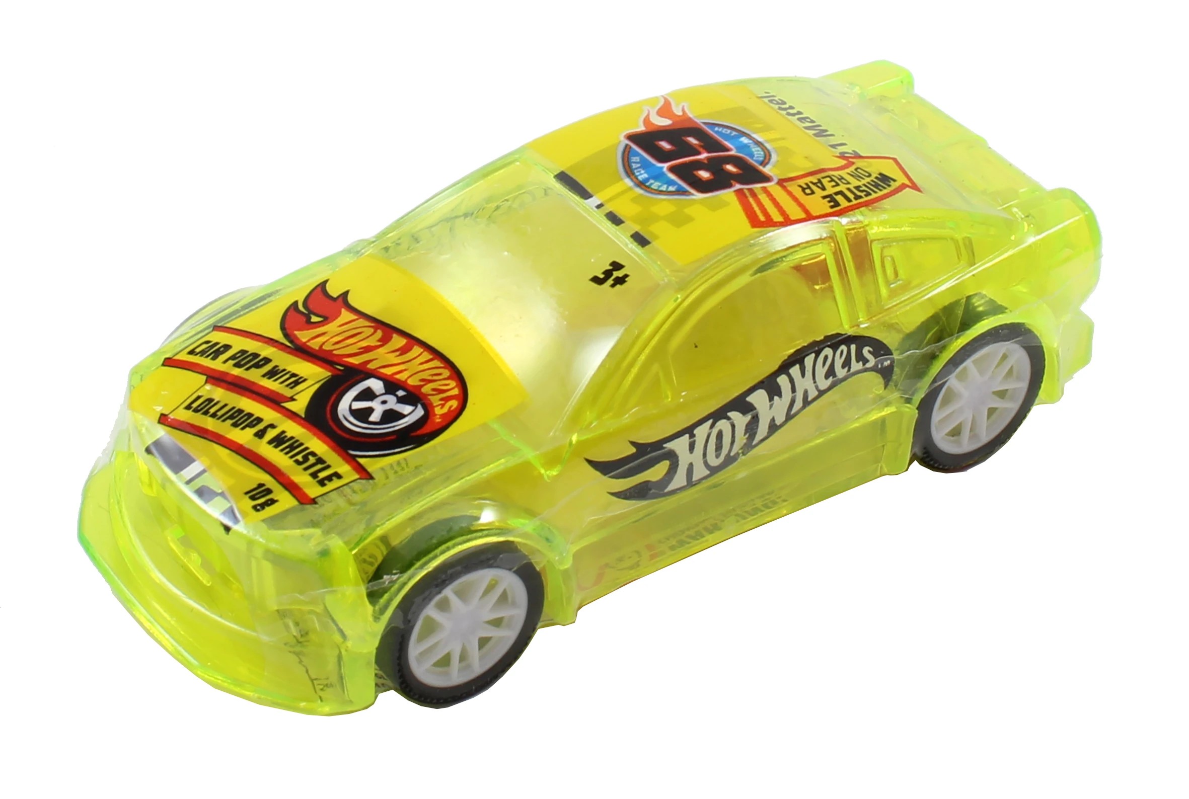 9 Park Avenue Hot Wheels 10 Pack Car Pops With Lollipop & Whistle 100g - Assorted, 9 of 10