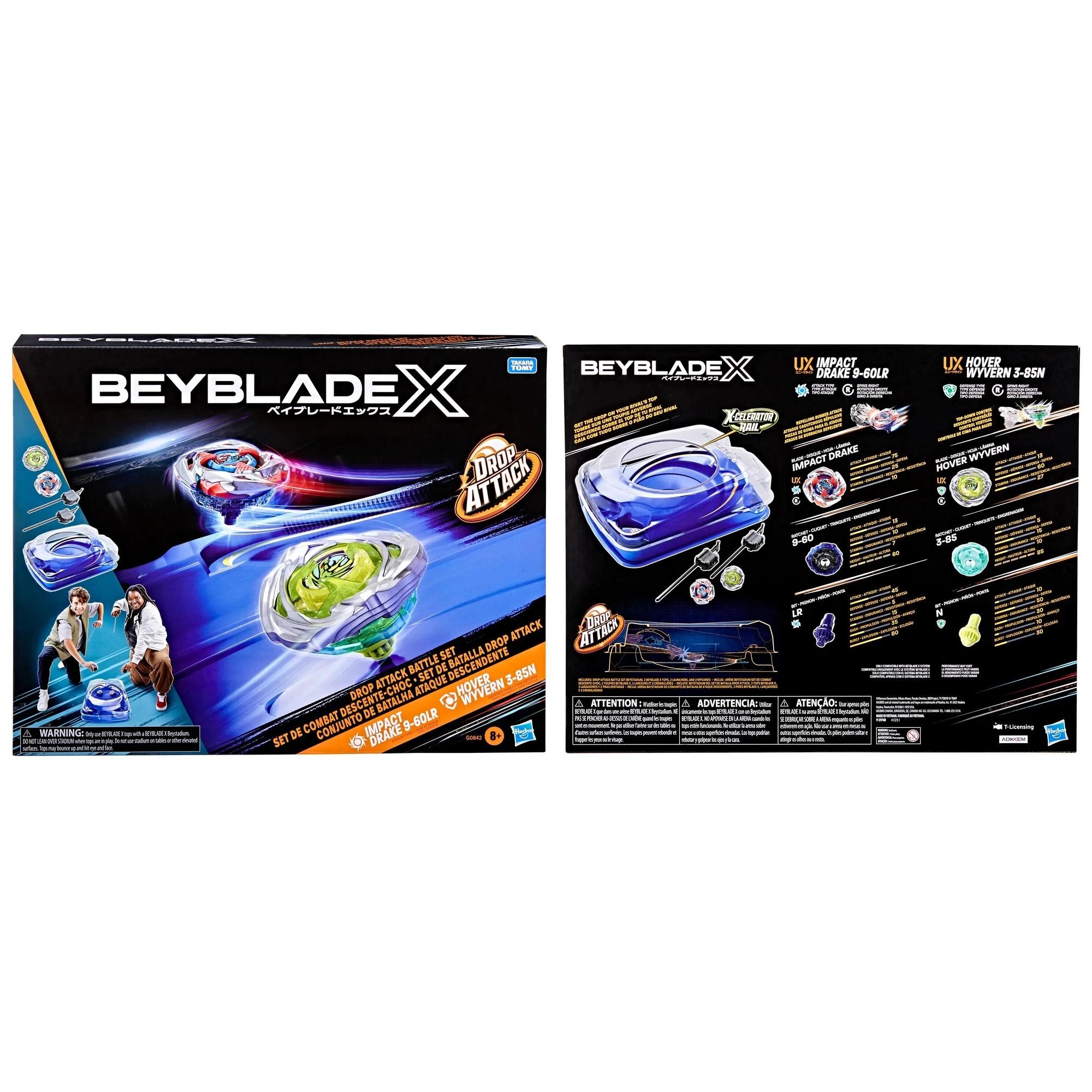 1 Beyblade Drop Battle Stadium - Blue, 1 of 3