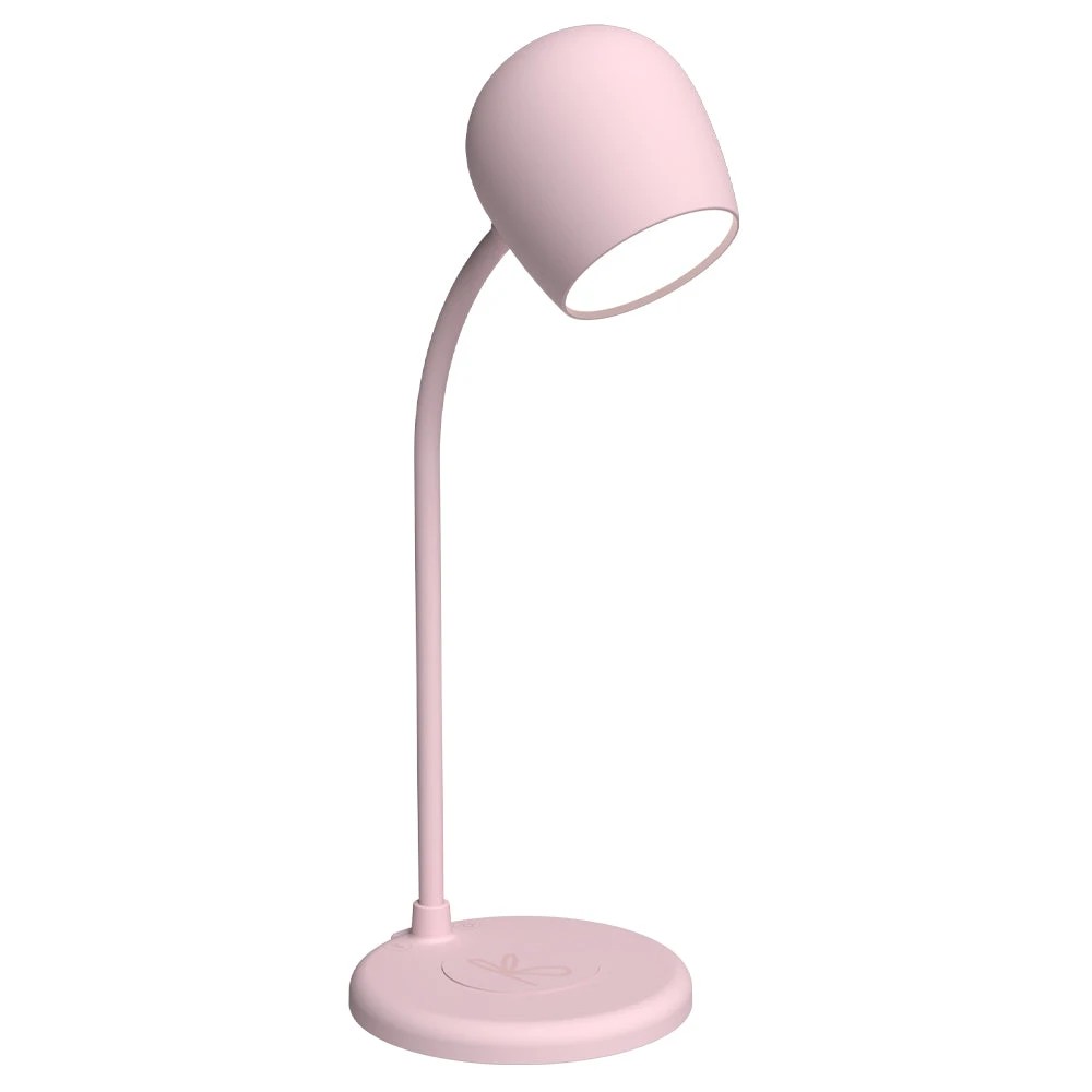 1 Kreafunk Ellie Lamp W/ Qi Charger And Bluetooth Speaker - Pink, 1 of 4