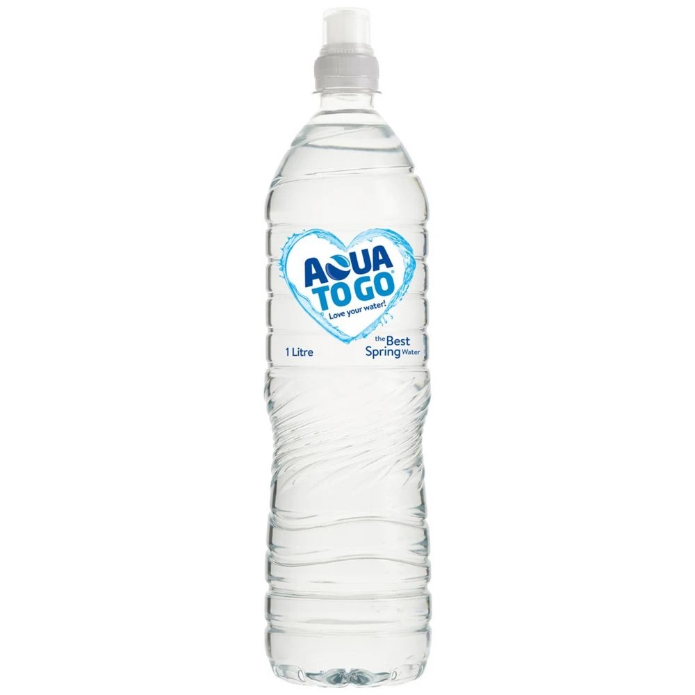 3 Aqua To Go Water Bottles 4 x 1L 224 Pack, 3 of 3