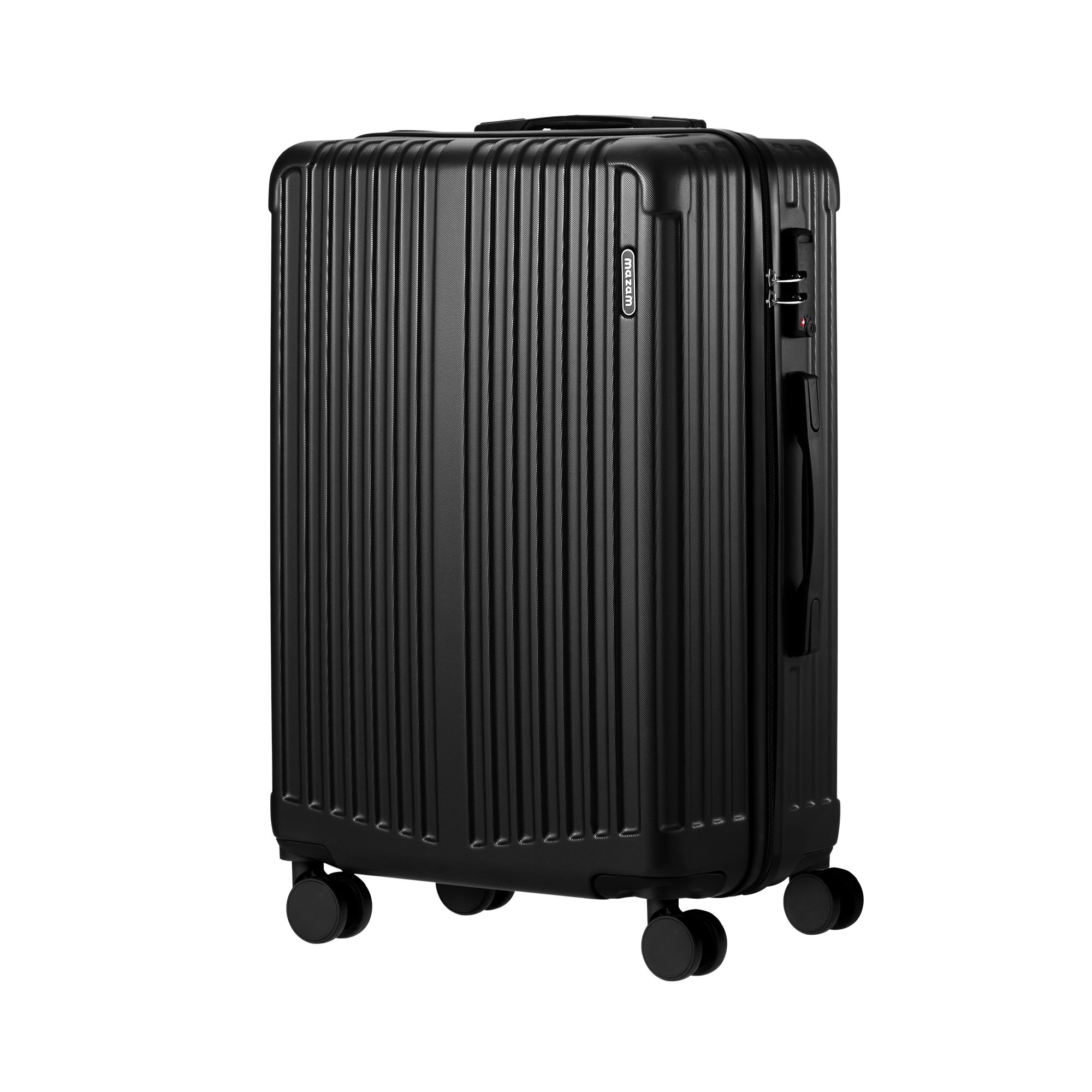 8 Mazam 28" Luggage Suitcase TSA Lock  ABS Case - Black, 8 of 9