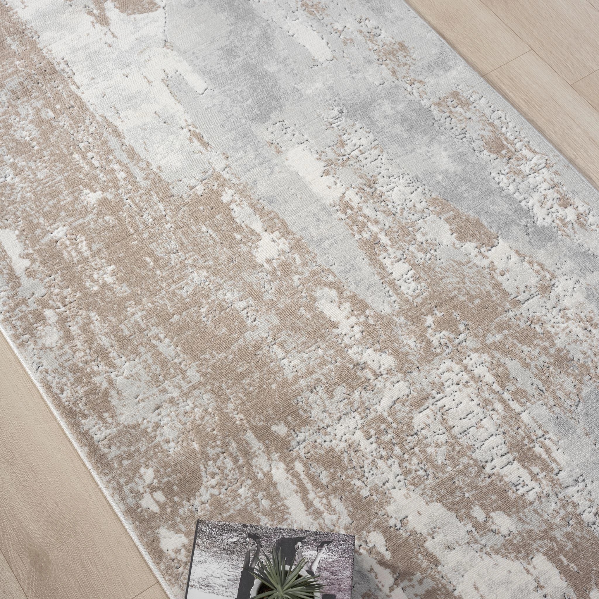 7 La Grace Home Adriano Soft Pile Premium Runner - 80x150cm - Slate, 7 of 10