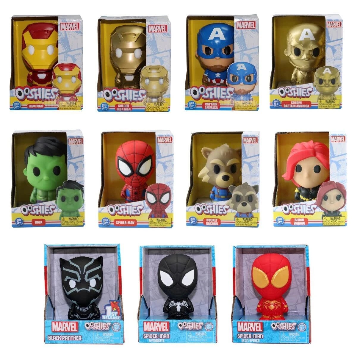 1 10cm Marvel Ooshies Action Figure - Assorted, 1 of 2