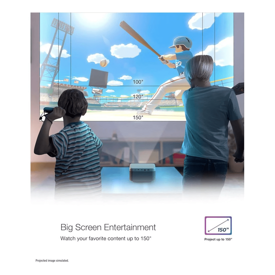 10 Epson EF-21G FHD Google TV 3LCD Projector Smoke Ice Green, 10 of 10