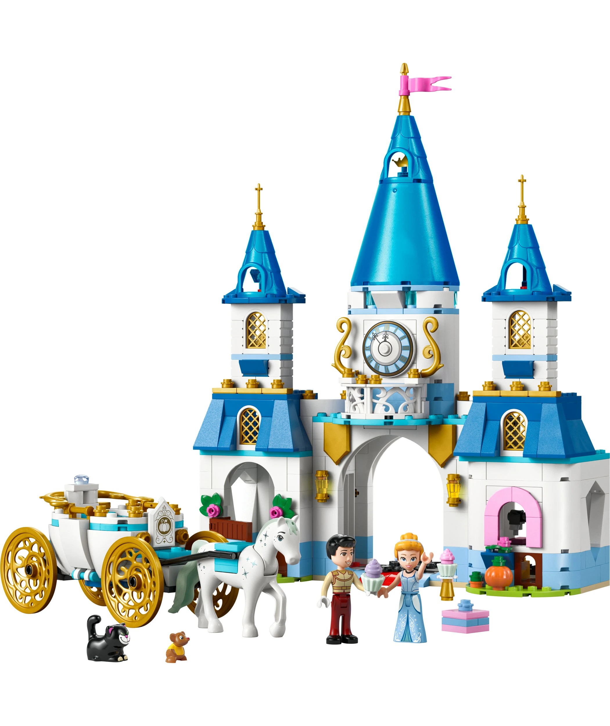 2 LEGO Disney Princess Cinderella's Castle & Horse Carriage 43275, 2 of 10