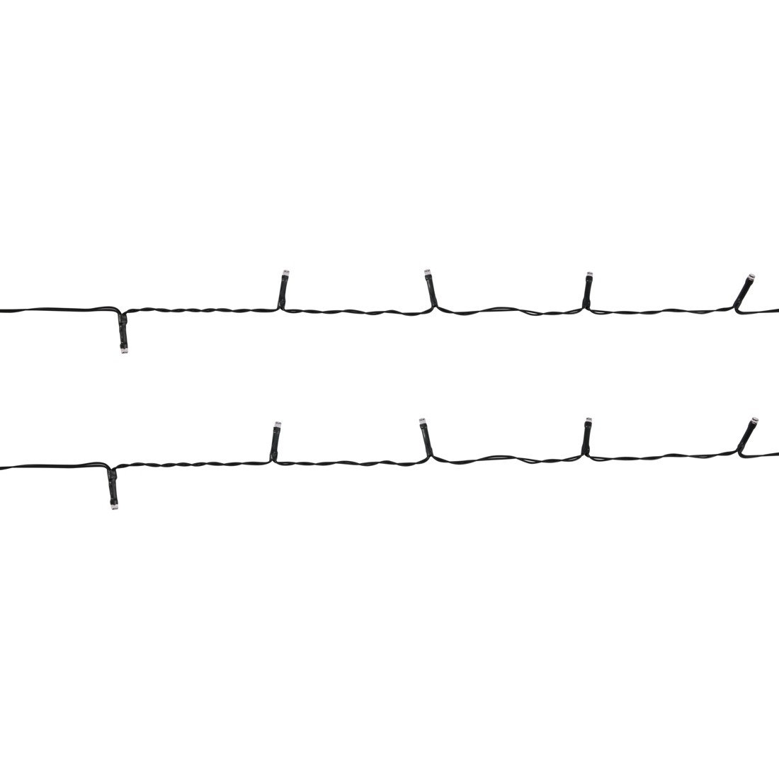 3 Solar Powered 200 LED White Icicle String Lights, 3 of 8