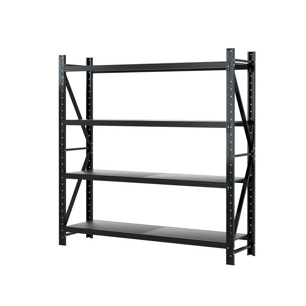 1 Giantz 2Mx2M Warehouse Shelving Garage Rack - Black, 1 of 6