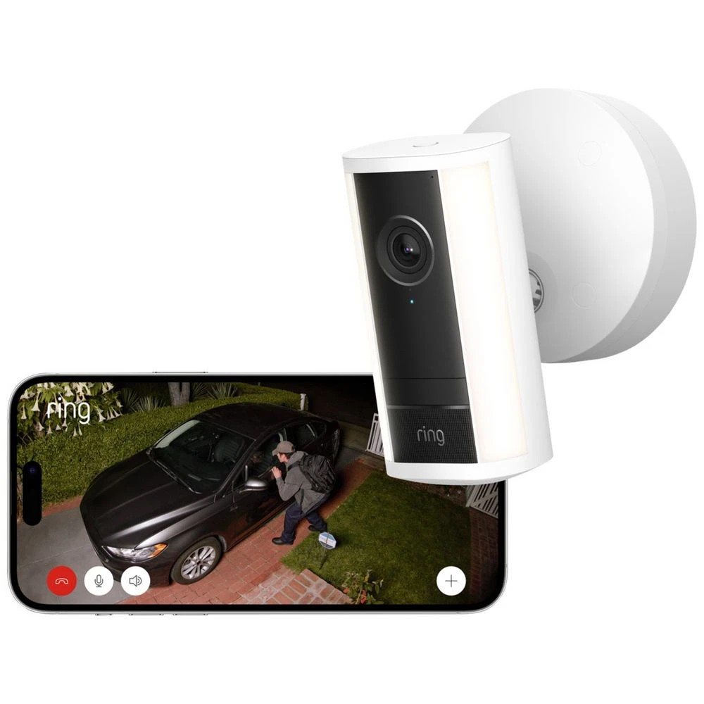 4 Ring Spotlight Cam Pro Gen 2 4K Wired White, 4 of 8