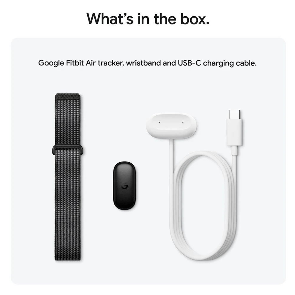 9 Google Fitbit Air Obsidian, 9 of 9