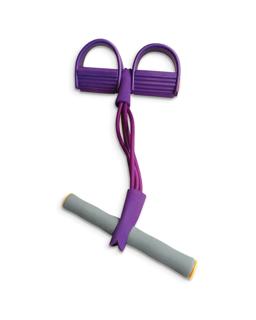 TV Shop Ezcise Fitness Device Resistance Trainer Home Workout Abs Training - Pu