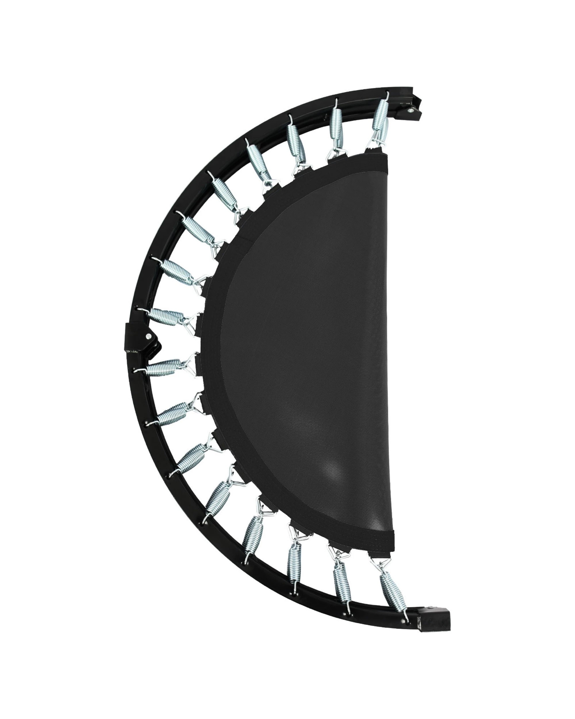 6 Advwin 48" Mini Trampoline Rebounder Max Load 200KG with Adjustable Foam Handle Suitable for Adult and Kids Black, 6 of 7