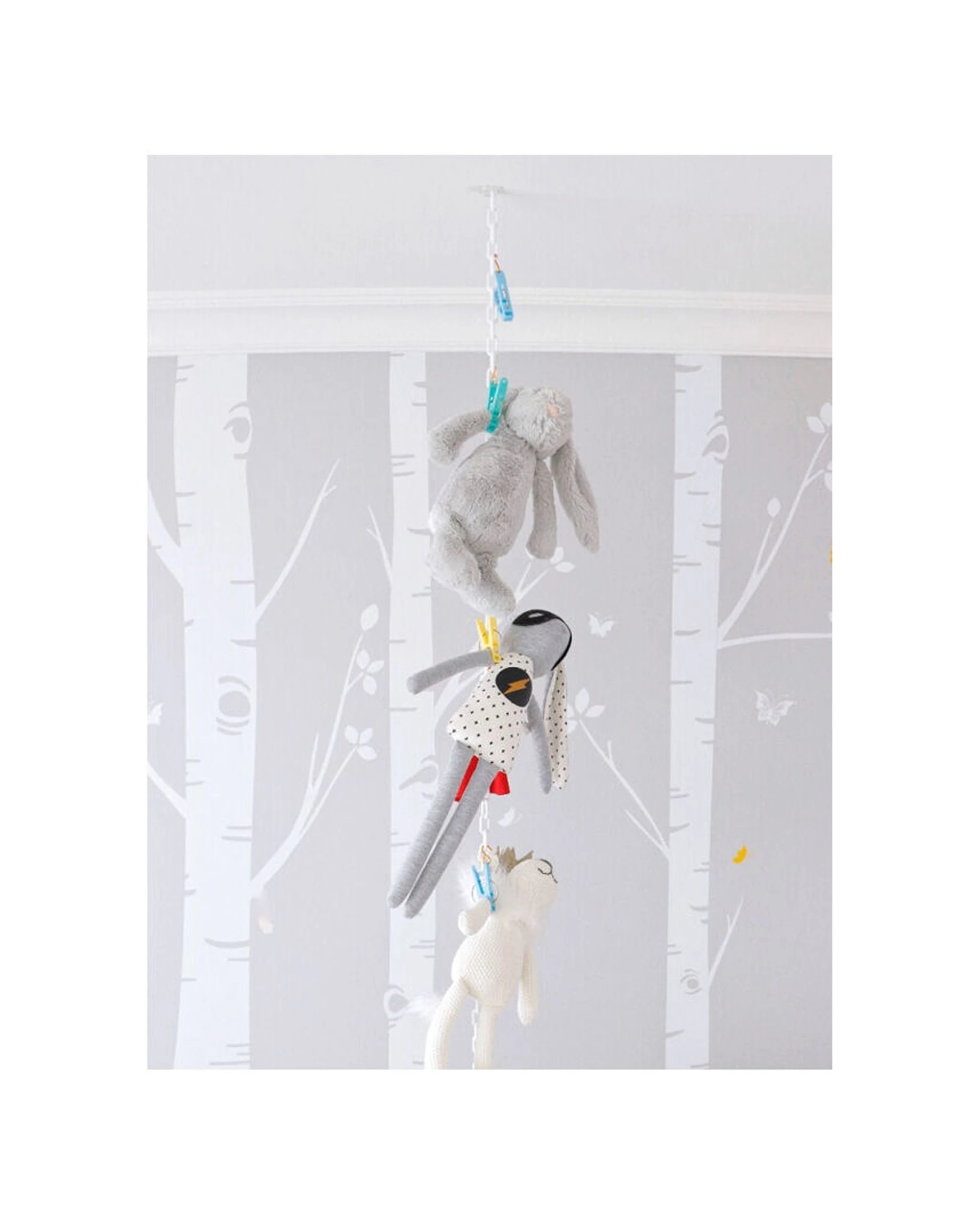 2 Dreambaby Toy Chain Kids Baby Hanging Sensory Animal oy Holds Up To 4.5kg - Multi, 2 of 4