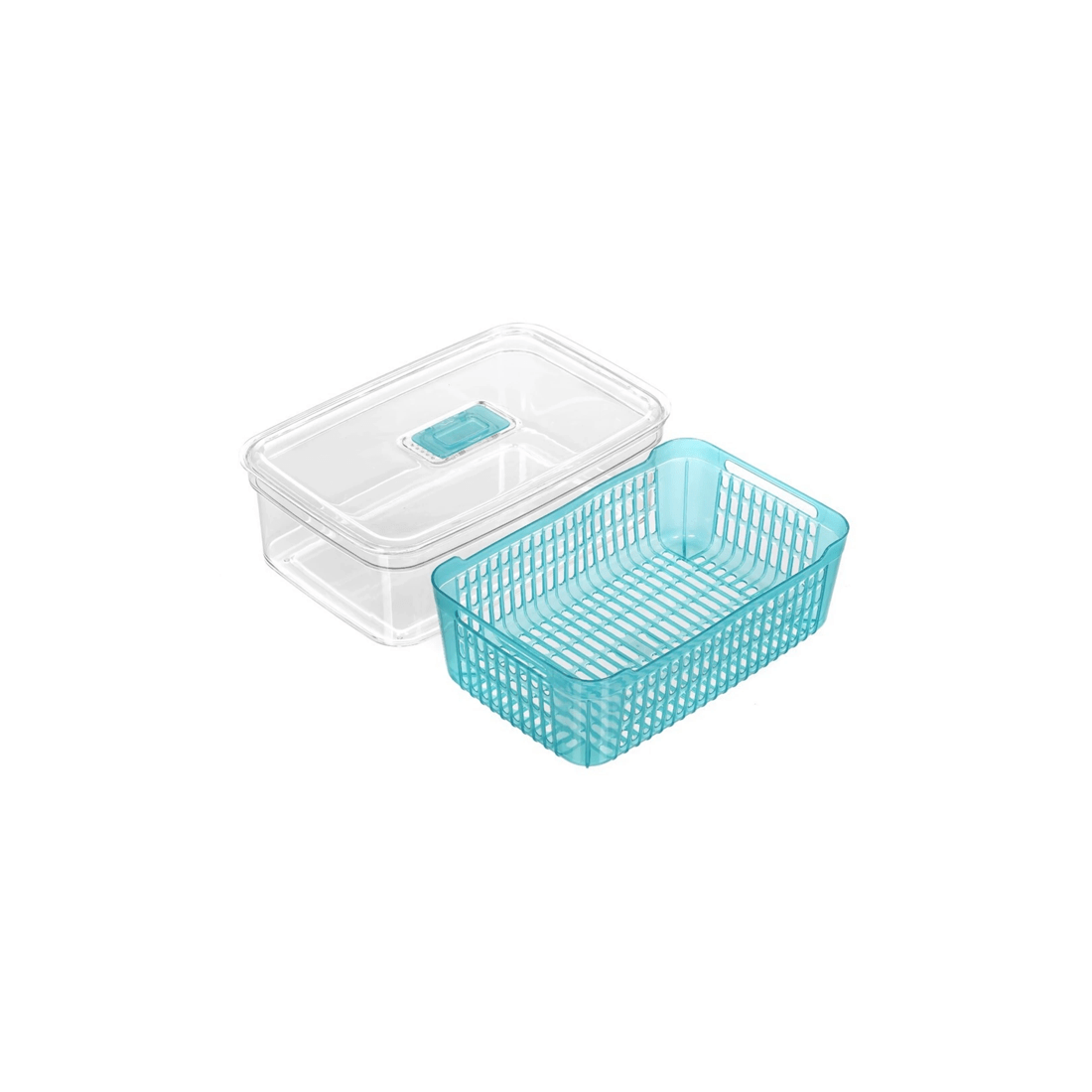 1 Boxsweden Crystal 4.7l Plastic Vegetable Storer Fridge Container Assorted
 - Multi, 1 of 5