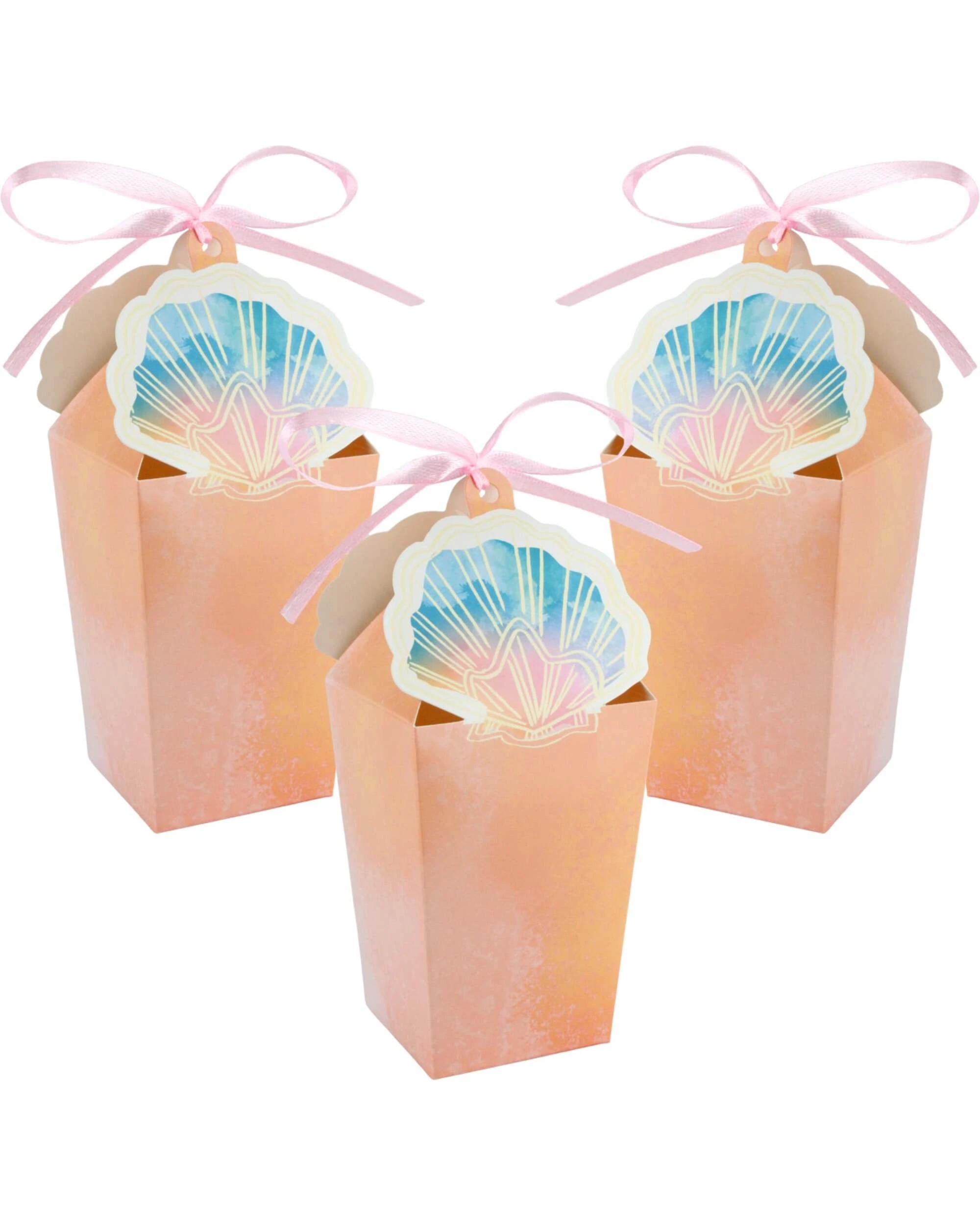 1 Amscan Inc. The Little Mermaid Lolly Treat Boxes Pack of 8 - Multi, 1 of 2