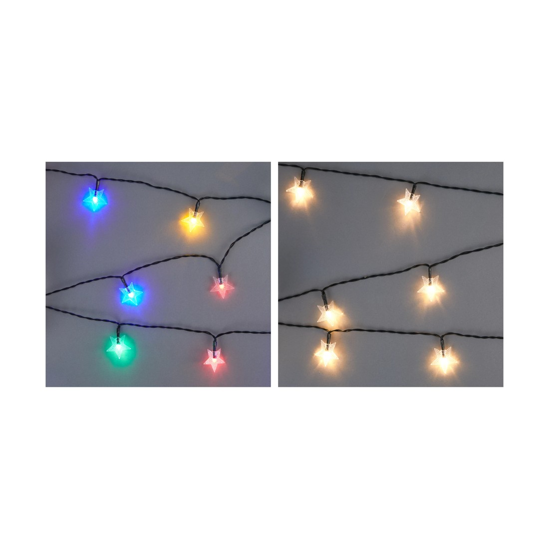 1 Low Voltage 25 LED Star String Lights - Assorted, 1 of 7