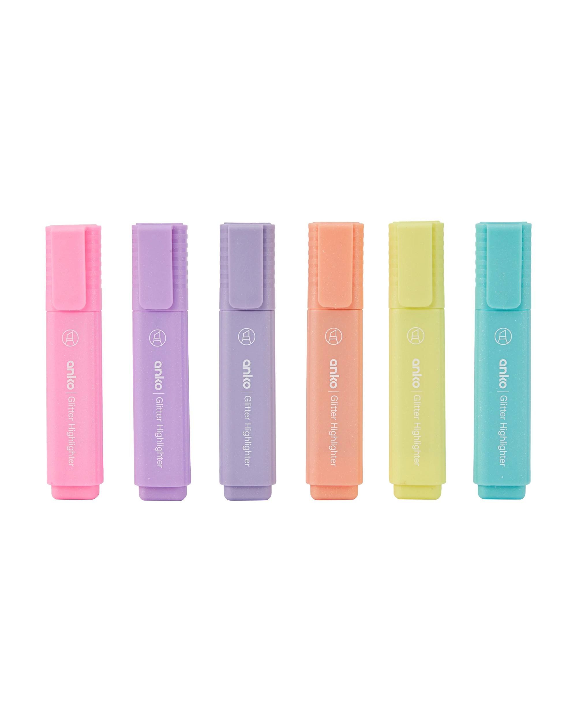 3 6 Pack Glitter Highlighters, 3 of 7